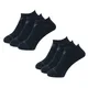 Medias Cortas New Balance Performance Cottom Flat Knit No Show 6 Pack Negro